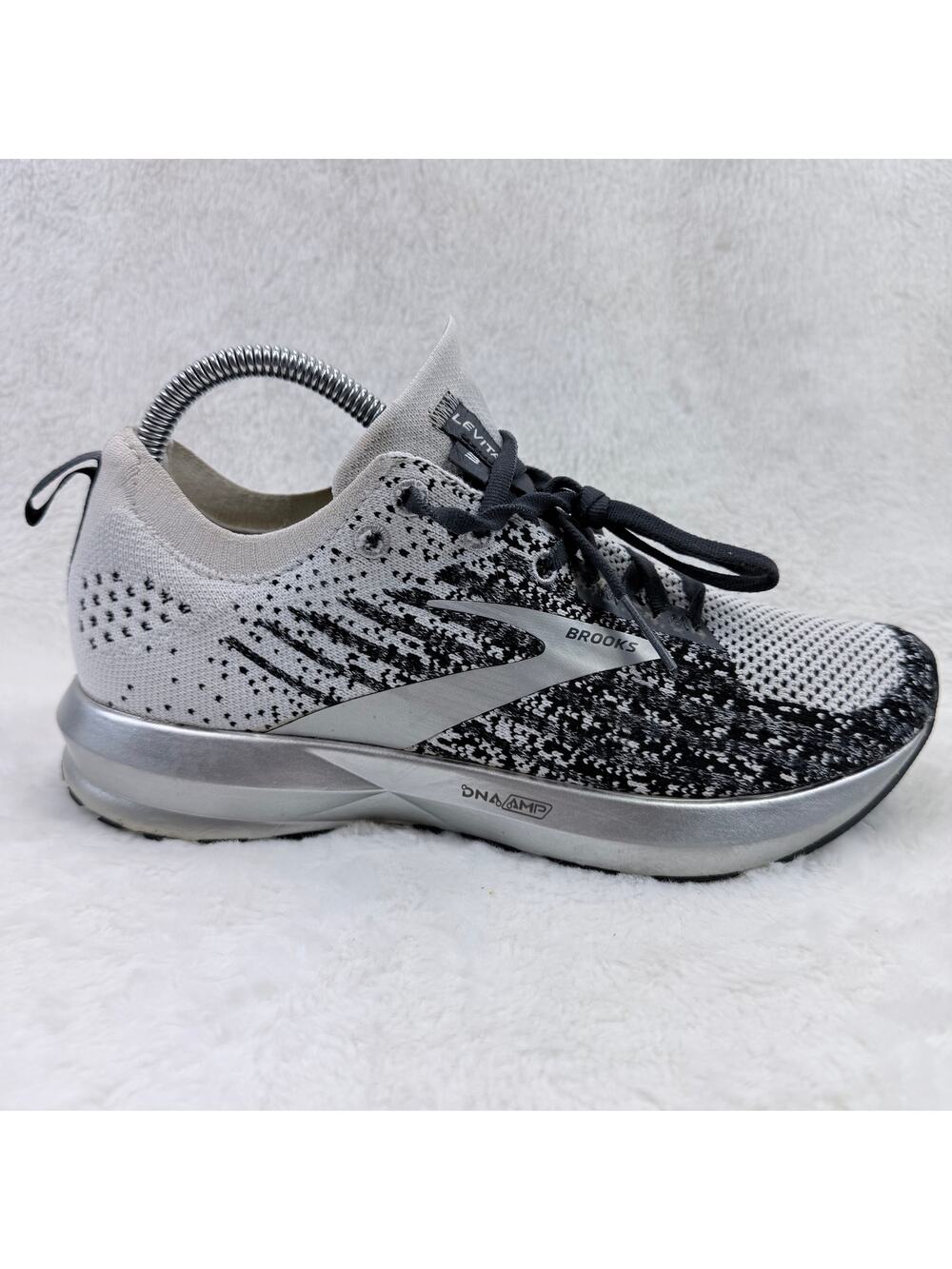 Brooks Women’s Black and White Athletic Running Shoe